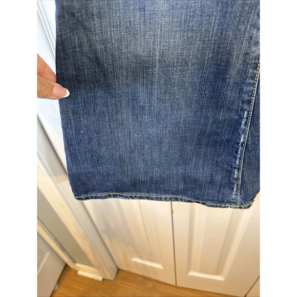 Lucky Brand Jeans Womens Size 14/32 Maggie Super Flare Low Rise Stretch 7W10487 - Picture 6 of 14